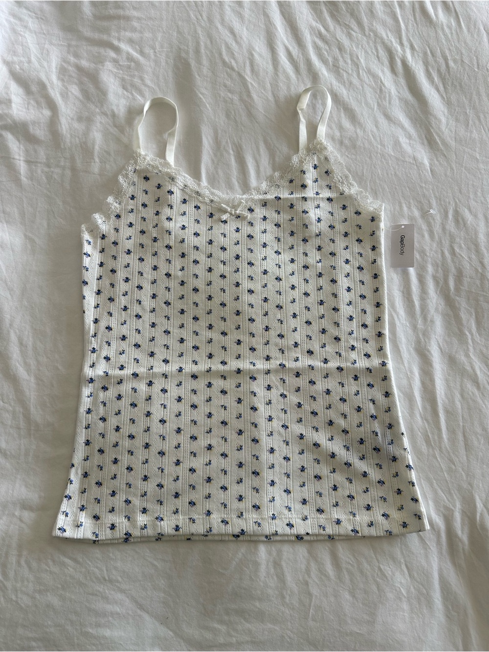 NWT GapBody Pointelle PJ Tank Top | Size Small